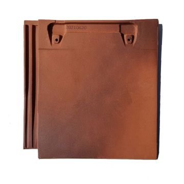 Sandtoft 20/20 Interlocking Clay Roof Tile Right Hand Verge Tile And Half Flanders - from About Roofing Supplies Limited