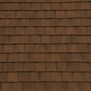 Sandtoft Barrow Handcrafted Clay Plain Roof Tile Bay Brown - from About Roofing Supplies Limited
