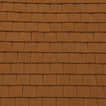 Sandtoft Barrow Handcrafted Clay Plain Roof Tile Light Rusper - from About Roofing Supplies Limited