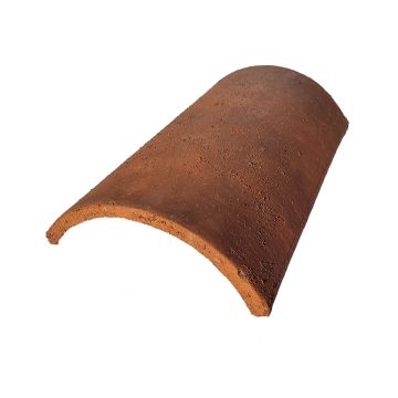 Sandtoft Concrete Duracoat Segmental Ridge Red Multi - from About Roofing Supplies Limited