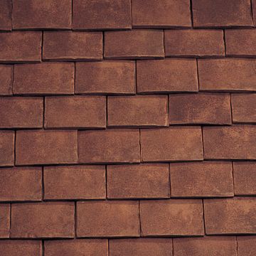 Sandtoft Goxhill Handmade Traditional Clay Plain Roof Tiles Dark Red - from About Roofing Supplies Limited