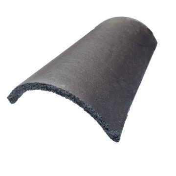 Sandtoft Concrete Segmental Ridge Dark Grey - from About Roofing Supplies Limited
