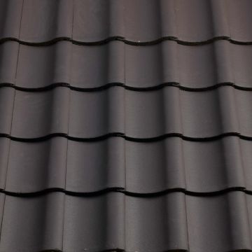 Sandtoft Shire Concrete Pantile Dark Grey - from About Roofing Supplies Limited