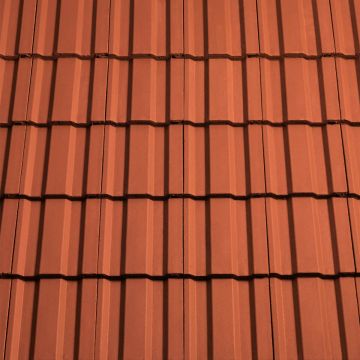 Sandtoft Standard Pattern Concrete Roof Tiles Terracotta - from About Roofing Supplies Limited
