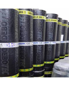 Chesterfelt Laser Gold SBS Torch On Roof Felt 3mm Underlay 12mtr x 1mtr - from About Roofing Supplies Limited