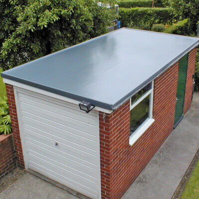 Cure It GRP Flat Roofing - Garage